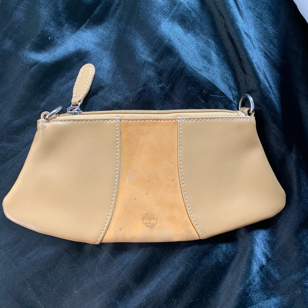 Vintage timberland clutch